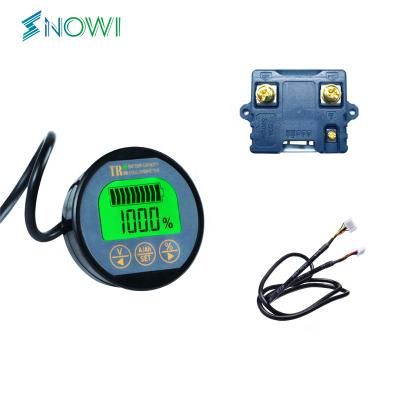 China Lead-acid Battery Test Baiway TR16H OEM Waterproof LiFePo/lead acid battery tester battery level indicator battery capacity indicator monitor for sale