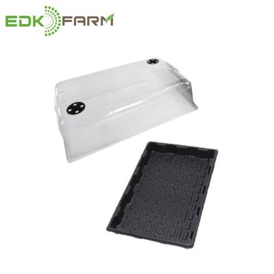 China With microgreen dome agriculture fodder hydroponic nursery plant growing seedling plastic trays for sale