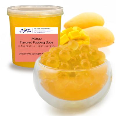 China Taiwan Hot Selling Mango Flavored Boba Jumping Round for sale