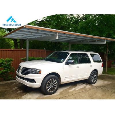 China Metal Parking Lot Home Depot Hail Proof Structure Prefab Garage Plate Shelter Smart Rotating Cover for sale