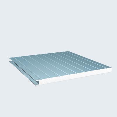 China Insulated Metal 100 Mm EPS Sandwich Panel Sandwich Panel For Steel Building for sale