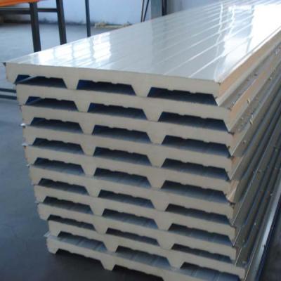 China 100mm EPS metal sandwich roof panel, China factory sandwich panel wall for sale