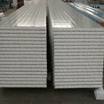 China Metal EPS Foam Sandwich Wall Panel Cladding Panel Structure Sandwich Panel 50mm for sale