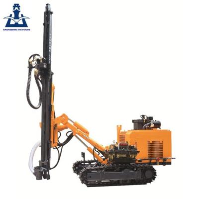 China Building material stores factory price KAISHAN brand KG420/KG420H down the hole drill cat for Open use, borehole drilling rig, DTH drill rig for sale for sale