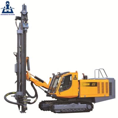 China Construction worksÂ   Factory price KAISHAN brand KT12 integrated down the hole drill rig for sale