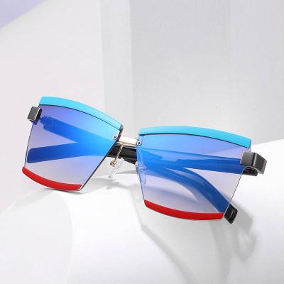 China 15 Years Experience Excellent New Style Fashionable Colors Frame Metal Luxury Male Sports Futuristic Sunglasses for sale