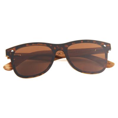 China 15 Years Experience Dropshopping Men Shape Mirror Sun Glass Flat Bamboo One Piece Sunglasses For Wholesale for sale