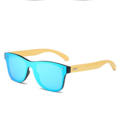 China 15 Years Experience Rimless Polarized Square Women Bamboo Wood Sunglasses Carved Custom Oculos De Sol Masculino for sale