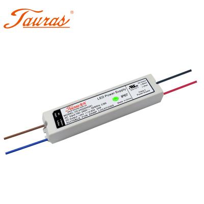 China Tauras VD-20W-A0281 (24V 0.833A) 20W Constant Voltage LED Light Driver Waterproof 24V LED Power Supply for Refrigerator Lighting for sale