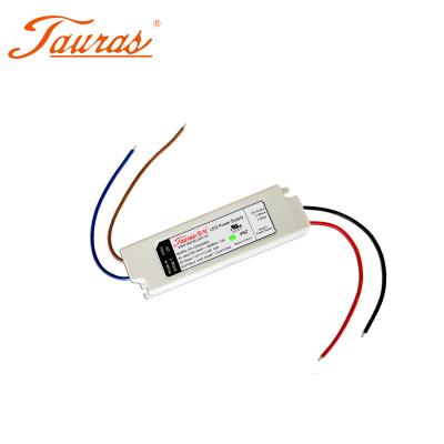 China Short Circuit / Over Voltage / Over Temperature Tauras Plastic Housing Led Power Supply 40W 12V 3.33A Led Driver ip67 Waterproof VD-12040A0695 for sale