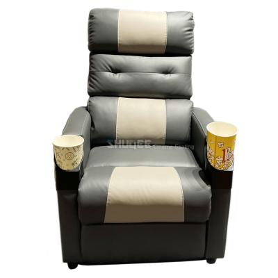 China Contemporary Manufacturer VIP Cinema Seat Comfortable VIP Cinema Seats Leather Movie Theater Seating On Sale for sale