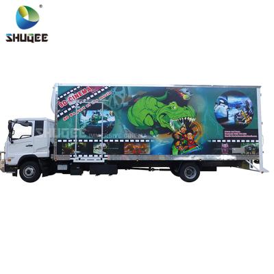 China Spray Popular Mobile Water 5d Cotainer Cinema Truck 7d Cinema Simulator for sale