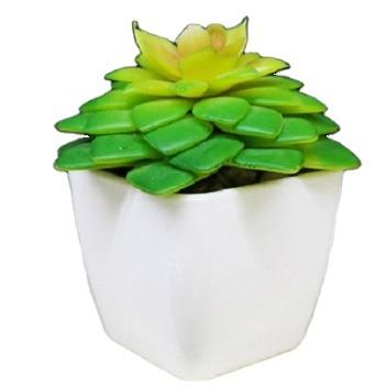 China Simplicity Plant Pot Artificial Ceramic Succulent Desktop Decorative In Car Plant Decorative Small Succulent Pots for sale