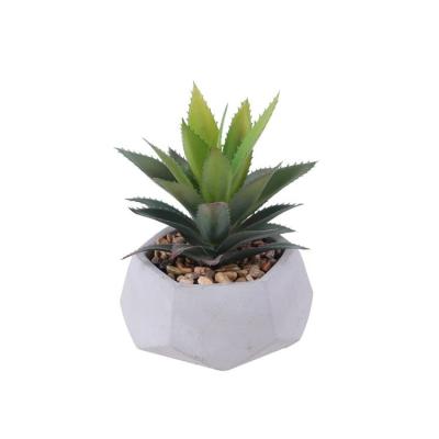 China Hot Sale Minimalist Set of 6 Assorted Artificial Succulent Plants Potted Bonsai Small Topiary Plant For Home Indoor Decoration for sale