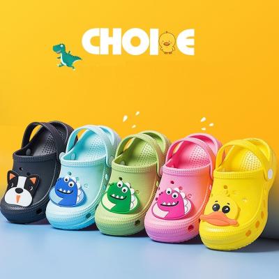 China EVA Soles Children Slippers Summer Baby Cave Shoes Kids Sandals Indoor Home Shoes Girls Non-Slip Sandals and Slippers for sale