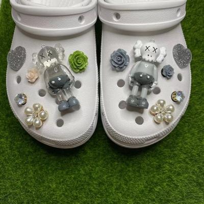 China Custom Bling Croc Luxury Croc Designer New Arrival Clog Charm Custom Lookalikes Shoe Decorations Wholesale for sale