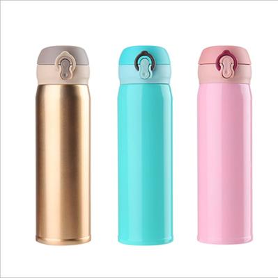 China Business Drinkware Vacuum Flask Double Wall 304 Stainless Steel Vacuum Flask 500ml Double Wall Stainless Steel Thermos for sale