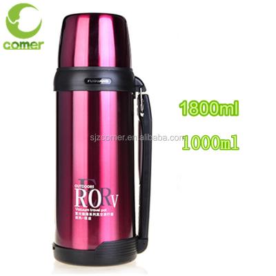 China Sustainable Stainless Steel Water Metal 1l Kettle Insulated Water Bottle for sale