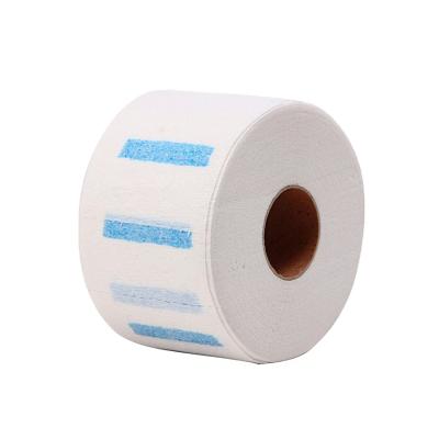 China Hair Beauty Salon Disposable Paper Ruffles Strip Roll Neck Paper For Hairdresser CA21 for sale