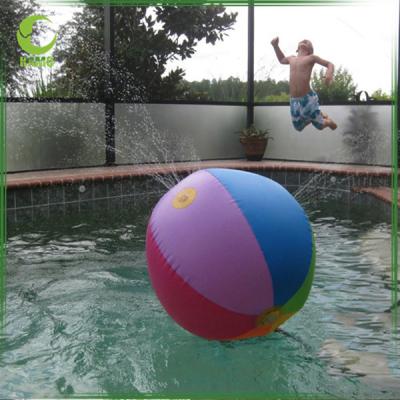 China Inflatable Toy PVC Spray Water Inflatable Outdoor Beach Ball for Kids, Outdoor Beach Ball Sprinkler for sale