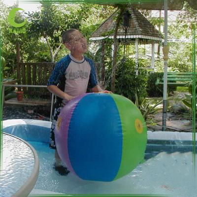 China Toy Inflatable Spray Water Ball Kids Summer Fun Swimming Yard Outdoor Pool Game for sale