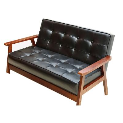 China Art Nordic Small Apartment Sofa Sofa Adjustable Nordic Minimalist Leather Single Sofa Japanese Art Bedroom Sofa (Other) for sale