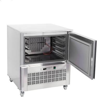 China Hotels 5 Pan Ice Cream Blast Freezer Small Ice Cream Batch Shock Freezer -40C for sale