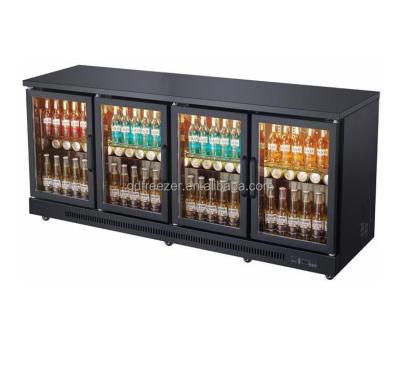 China Single-Temperature Factory Price Size Quality Bottle Cooler Undercounter Beer Back Bar Cooler for sale