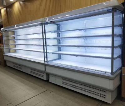 China Single-Temperature Supermarket Deli Open Chiller Display Refrigerator With OEM Length for sale