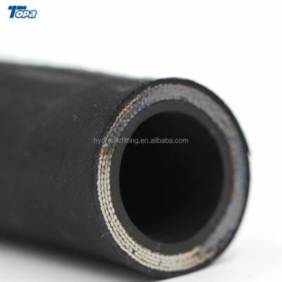 China SAE100R9 metal hose pipe for submersible pump air hoses 3/16