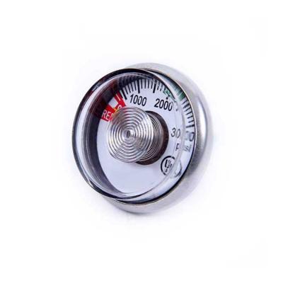 China 20kpa Compressor Mercury Wheel Tire Gauge Barometer Customized Pressure Gauge For Air Tank for sale