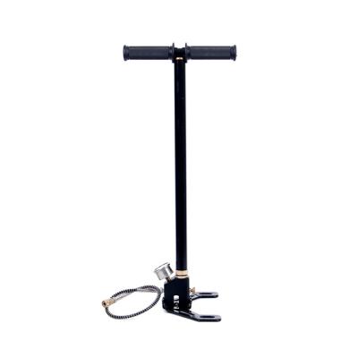 China Long life pcp 4500psi hand pump paintball air compressor high pressure hand pump with big filter for sale