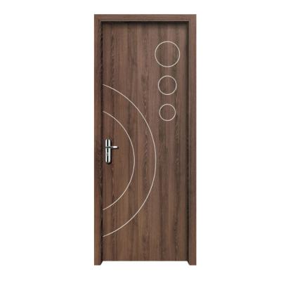 China Customized Smooth Running Design Puerta De Metal Grain Heat Wood Film For Steel Doors for sale