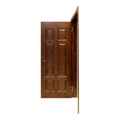 China Sound Insulation Panel Door Factory Made Wooden Design Powder Coated Veneer Fashion Wooden Door For Resiedntial for sale