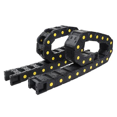 China Chain Type High Mute Type Drag Tow Cable Easy To Use Tank CNC Cable Carrier Chain Energy Chain Bridge Prices for sale