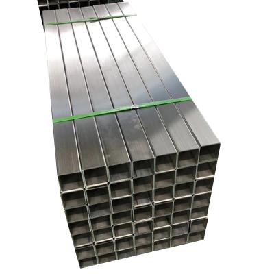 China Decorative /industrial/building material 304 stainless steel pipe 316l square tube welded steel pipe for sale