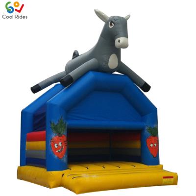 China PVC Inflatable Cartoon Bouncy Castle, Kids Lovely Cartoon Inflatable Jumping Castle For Sale for sale