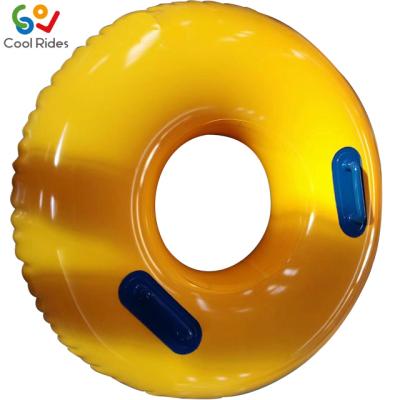 China Hot sale PVC adult single person double swimming ring, inflatable water park tudes. for sale