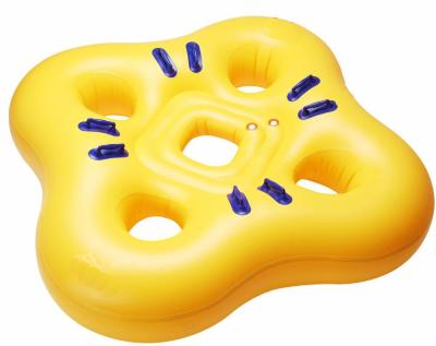 China Outdoor Water Fun Inflatable PVC Seat Water Slide Swimming Pool Tubes, Inflatable Adult Swim Seat Ring for sale