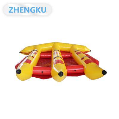 China 0.9mm PVC Tarpulin Cloth Inflatable Swimming Pool Water Toys Adults Outdoor Sports Inflatable Water Toys For Lake for sale