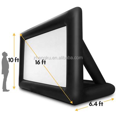 China Sight factory price outdoor inflatable screen movie/inflatable projector screen inflatable theater screen for sale for sale