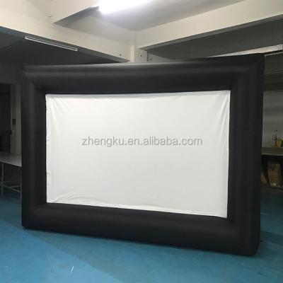 China Oxford Cloth Hot-selling Portable Cinema Inflatable / Inflatable Outdoor Screen / Outdoor Inflatable Cinema for sale