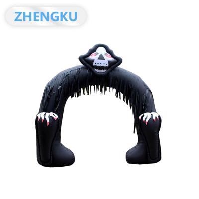 China Anime Inflatable Arch Amusement Park Toy Square Halloween Characters Cartoon Cartoon Model for sale