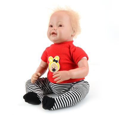 China Educational toy 16 inch doll beautiful cute silicone bady reborn baby dolls for sale for sale