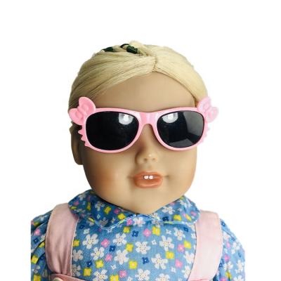 China Doll Glasses Doll Accessories For Doll Plastic Glasses Fit For 18 Inch Girl And Boy Doll for sale