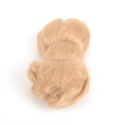 China Eco-friendly material 100% pure high quality mohair newborn baby doll wigs - doll hair wigs for sale for sale