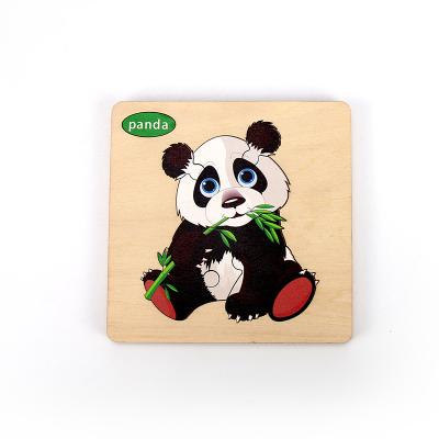 China Eco-Friendly Non-Toxic Custom Educational Puzzle Toy Wholesale Actions Wooden Brain Teaser Games for sale