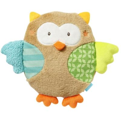 China Plush Owl Heat Pad Plush With Removable Cherry Stone Bag Soft Heat And Cold Plush Cherry Stone Pillow For Babies Microwave Heating Therapy for sale