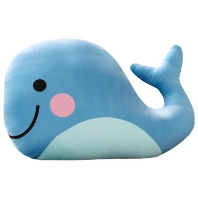 China New Stuffed Plush Cartoon Dolphins Rest Covers Wholesale Custom Stuffed Hug Pillow Toy Doll Clouds Home Decoration for sale