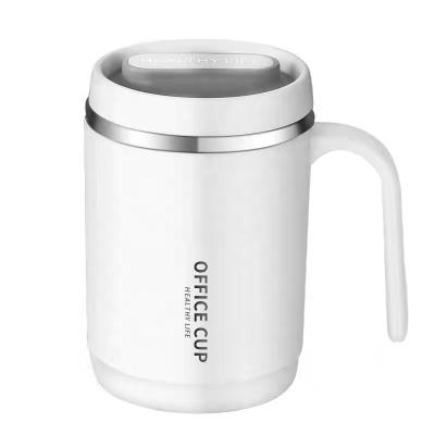 China Viable New 17 oz Sublimation White 304 Stainless Steel Tea Coffee Mug With Lid for sale